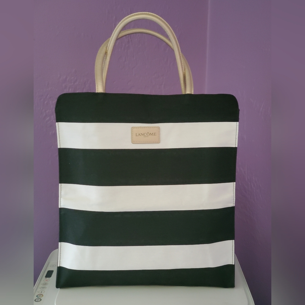 ❣️❣️FREE❣️❣️ or For Purchase - LANCÔME Striped Canvas Tote:  See Details